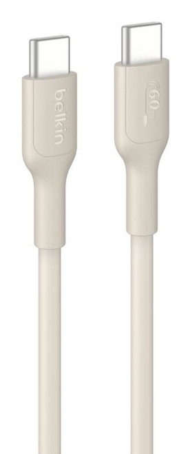 CAB023FQ2MSD , Belkin CAB023FQ2MSD USB Cable USB 3.2 Gen 1 (3.1 Gen 1) 78.7" (2 m) USB C