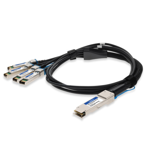 QSFP28-4SFP28-PDAC2-5M-DE-AO , AddOn Networks QSFP28-4SFP28-PDAC2-5M-DE-AO InfiniBand/fibre optic Cable 98.4" (2.5 m) 4x SFP28 DAC