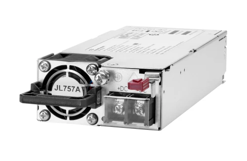 JL757A , HPE Aruba Networking CX 6300M 250W 36-72VDC Input Non-PoE Power Supply - JL757A