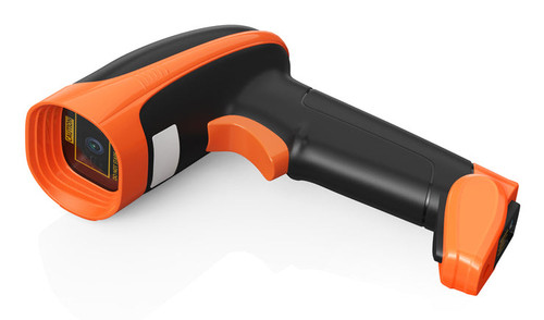 BR300-BL , Ambir Technology BR300-BL barcode reader Handheld bar code reader 1D/2D LED Black, Orange