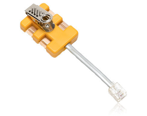 10210100 , Fluke 4-wire in-line modular Adapter Yellow - 10210100