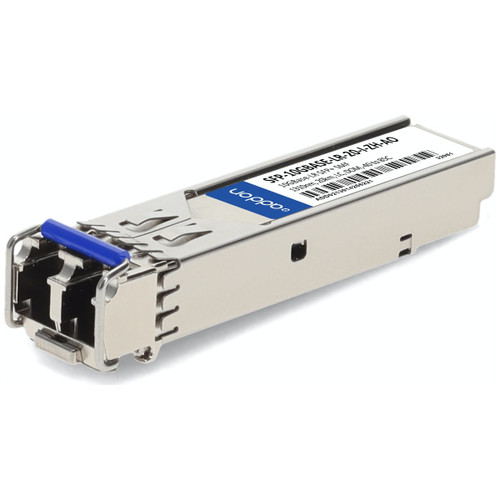 SFP-10GBASELR20IZHAO , AddOn Networks SFP-10GBASE-LR-20-I-ZH-AO network transceiver module Fiber optic 10000 Mbit/s SFP+ 1310 nm - SFP-10GBASELR20IZHAO