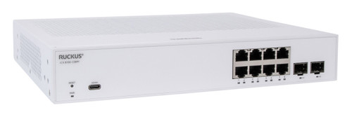 ICX8100-C08PF , RUCKUS Networks ICX8100-C08PF network switch Managed Gigabit Ethernet (10/100/1000) Power over Ethernet (PoE) 1U White