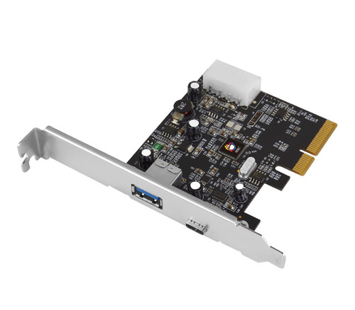 JU-P20A12-S1 , Siig JU-P20A12-S1 interface cards/Adapter Internal USB 3.2 Gen 1 (3.1 Gen 1)