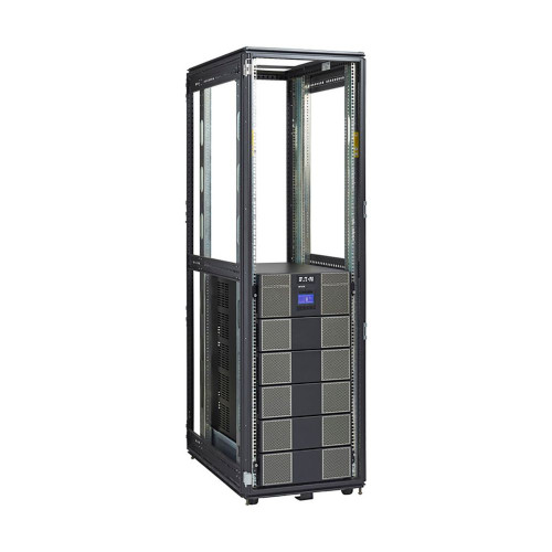 9PXM12AAAAA , Eaton 9PXM12AAAAA rack cabinet 21U Freestanding rack Black, Silver
