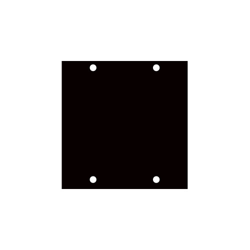 UCPB1 , Middle Atlantic UCP Blank Module Single Width - UCPB1