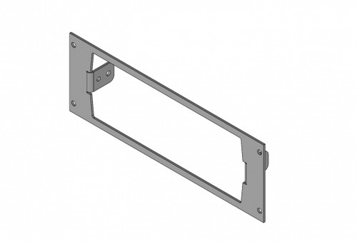 C-EB30-KCH-1P , Havis 1-Piece Equipment Mounting Bracket, 3" Mounting Space, Fits Kenwood KCH-20R Remote Radio - C-EB30-KCH-1P