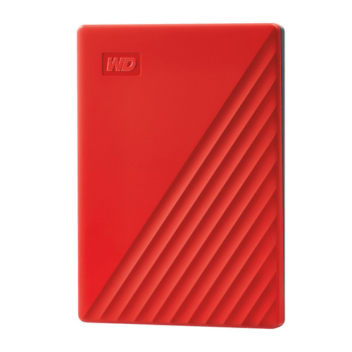 WDBPKJ0040BRD-WESN , Western Digital My Passport external hard drive 4 TB 3.2 Gen 1 (3.1 Gen 1) Red - WDBPKJ0040BRD-WESN