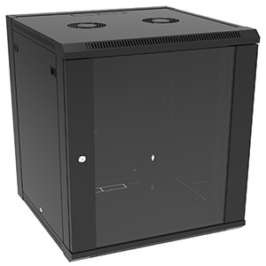 4XRACK12U , 4XEM 4XRACK12U rack cabinet 12U Wall mounted rack Black