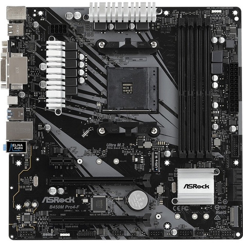 ASRock B450M PRO4-F