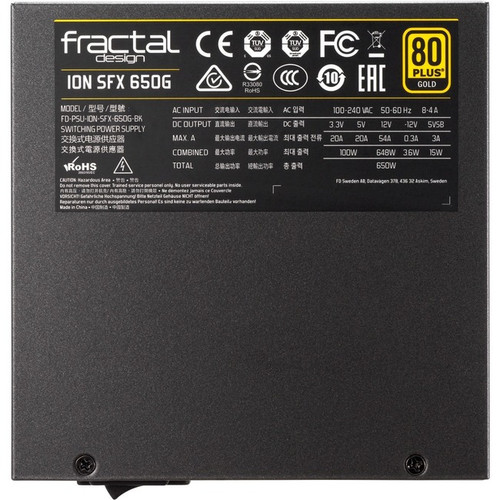 Fractal Design FD-PSU-ION-SFX-650G-BK
