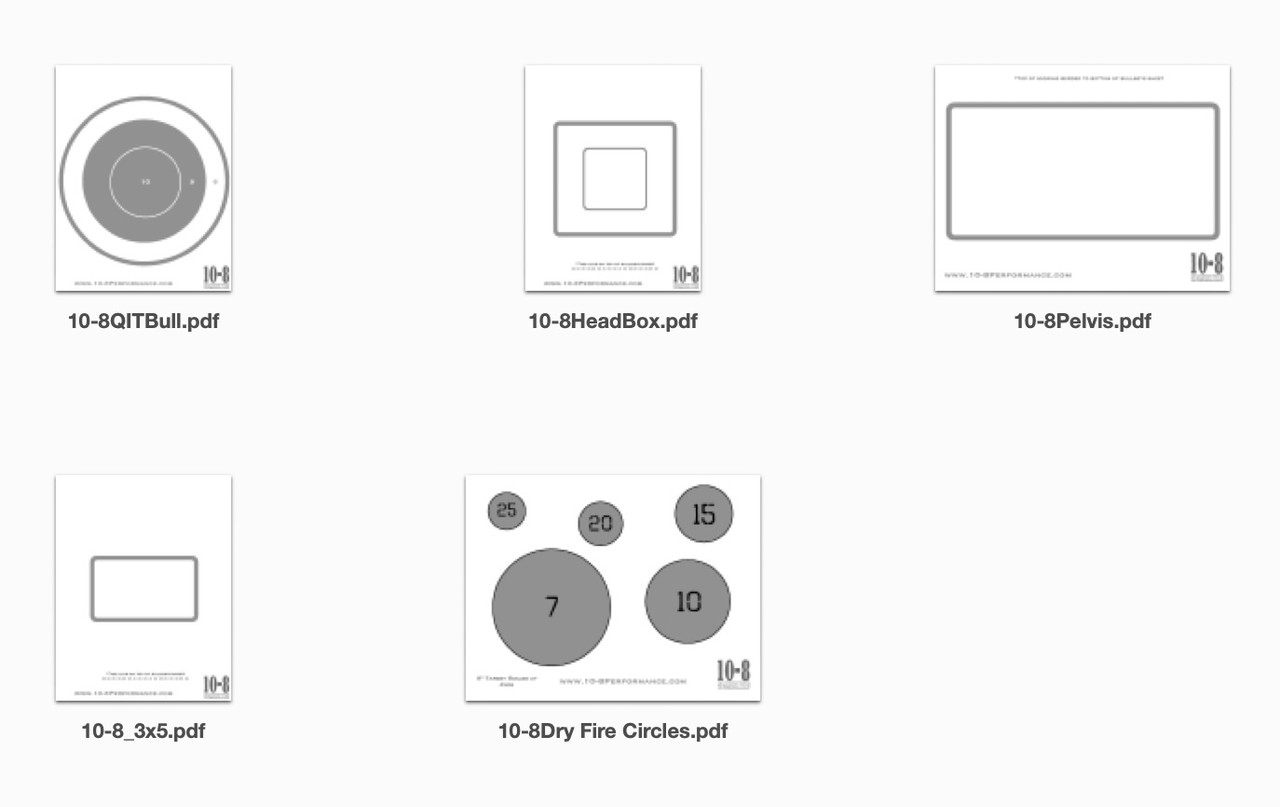10-8 Target Download Bundle v4 - 10-8 Performance