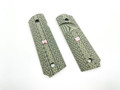 1911 Grip Panels, Dirty Olive, Signature Inlay