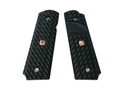 1911 Grip Panels, Hydra, Black, Signature Inlay