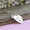 CJ-546  First Communion Stainless Steel Charm Necklace