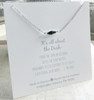 DA-4  Swarovski and Black Faceted Crystal All about the Dash Necklace
