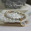 IN-203  Stunning New St. Benedict Bracelet for Everyone!