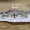 TN-4  Teen Prayer Bracelet-Seafoam (see additional colors)