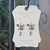 FER-406  If nothing ever changed there would be no Butterflies Earrings