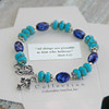 IN-715  Big and Bold colors All things are possible Bracelet