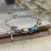 IN-713  Stunning Rainbow Bracelet with Beautiful Crystals