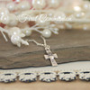 CJ-176  First Communion Medal Necklace