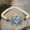 IN-722  Cameo Angel Memory Bracelet...When someone you love