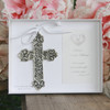 CJ-142  Lace Cross Cradle Medal for Baby