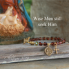 IN-726  Wise Men Still Seek Him Christmas Bracelet