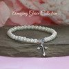 GG-48  Amazing Grace Classic Cross Bracelet