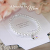 CJ-188 A Mother's Love is the heart of the Family Bracelet