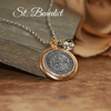 IN-647  Large St. Benedict Necklace