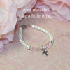 CJ-164  Even Miracles take a little Time  5" Bracelet