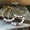IN-755 "Faith" Beaded Trending 2021 Bracelet
