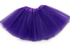 TU-9   6-18 Months 5 Layer Dark Purple Tu-Tu with Flower 