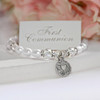 CJ-470  First Communion Freshwater Pearl Bracelet