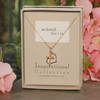 IN-679   So Loved...Heart and Cross Necklace