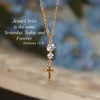 IN-649  Jesus is the same Yesterday, Today and Forever Necklace