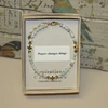 IN-785  Prayer Changes Things Amazonite Bracelet