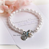 GG-30  Miraculous Medal with Freshwater Pearls Bracelet
