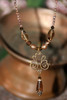 NCK-203  Swirl Vintage style Necklace