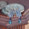 IS-541  Vintage style Drop Earrings