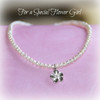 CJ-447  Flower Girl Freshwater Pearl Necklace