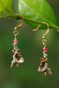IS-217  Hummingbird Dangle Earrings