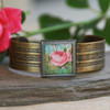 ART-112 Vintage Rose Cuff Bracelet