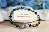 IN-341 My heart belongs to Jesus bracelet
