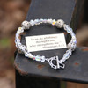 IN-123 I can do all things...Crystal AB Bracelet