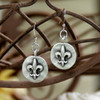 IS-180 Fleur de Lis Earrings