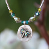 IS-129  Dragonfly Necklace Oh so Adorable and Stylish!