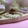 CJ-136  August Birthstone Bracelet 5"